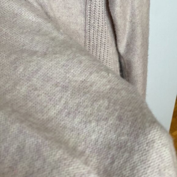 Hyba Women Light Pink Long Sleeve Turtleneck Knit Tunic Sweater Size Large - Picture 7 of 13